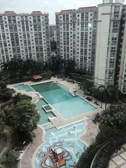 Common room at Tampines, near Temasek Poly, Bedok Reservoir